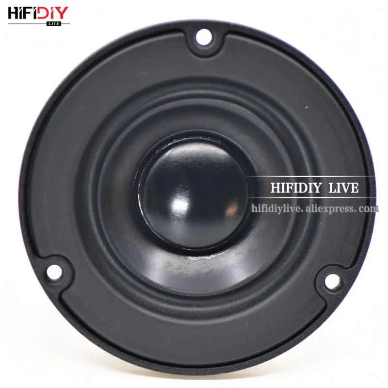 HIFIDIY Алюминий бассейна Hi-Fi 2 3 3,5 дюймов 65 мм полночастотный динамик 4OHM 20 Вт высокой мощности Alto басовый V65/85/95 мм