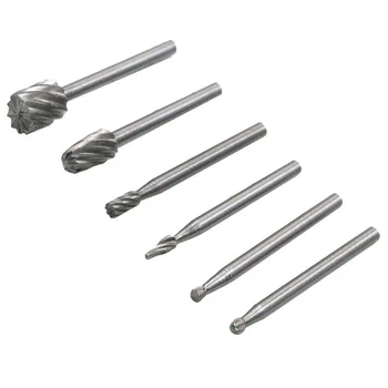 

6pcs/set Woodworking Hole Punch Door Milling Cutter Hinge Hexagon Bit Positioning Special Hole Drilling Milling Cutterset Tool