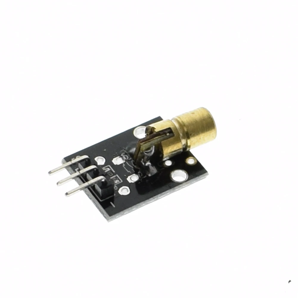 KY 008 650nm Laser sensor Module 6mm 5V 5mW Red Laser Dot Diode Copper Head for Arduinoin
