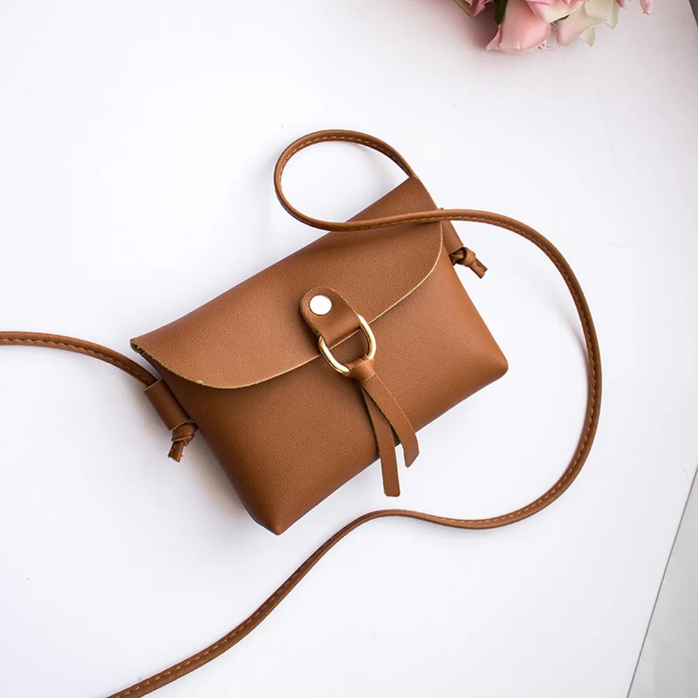 

Sweet Women Small Mini Shoulder Bag Messenger Crossbody Bags Sling PU Leather Phone Holder Handbag Purse LBY2018
