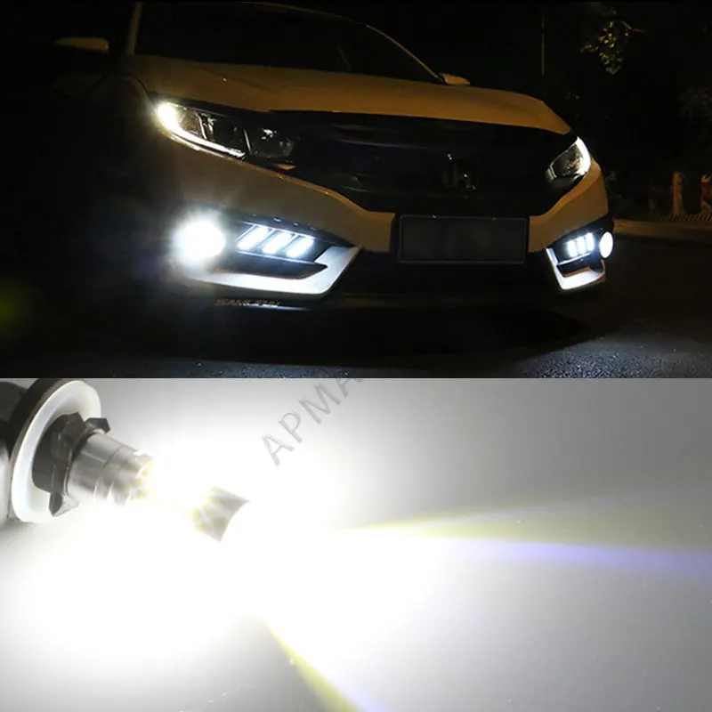 Светодиодные противотуманные фары 2x50 вт H27W/2 881 886 894 898 899 для Kia Sportage Freddy SOUL CERATO SHUMA