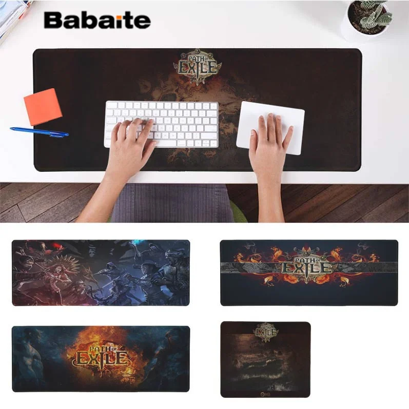 Игровой коврик для мыши Babaite резиновый настольного ноутбука большой | Компьютеры