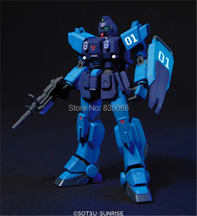 Фигурки японского аниме Gundam 1/144 HGUC 080 Blue Destiny I робот экшн фигурки пластиковые