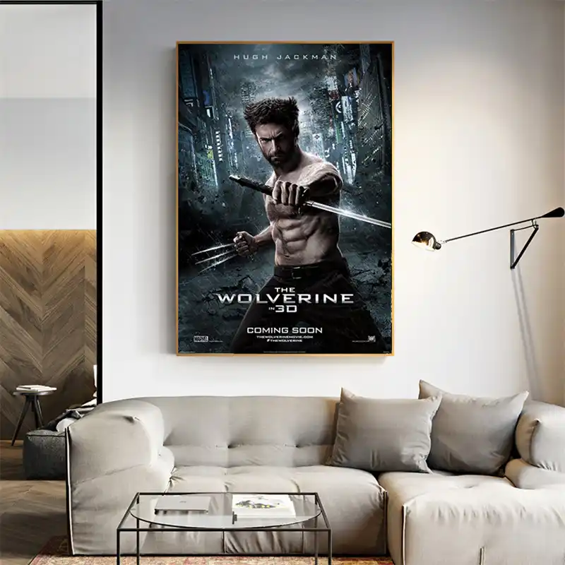 X Men Origins Wolverine Wall Art Canvas Painting Superhero Posters