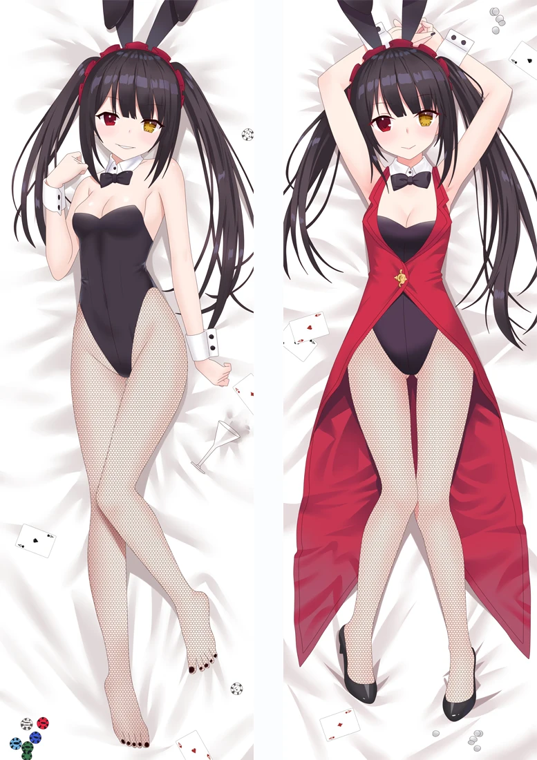 2019 Февраль обновление аниме Дата A LIVE Natsumi Tokisaki Kurumi Dakimakura Декоративная Подушка