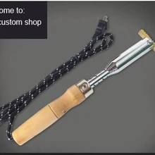 Индивидуальный заказ латунный торт/деревянный штамп(110/220 В) Электрический Железный горячий штамповочный станок, брендинг машина/тепловое тиснение