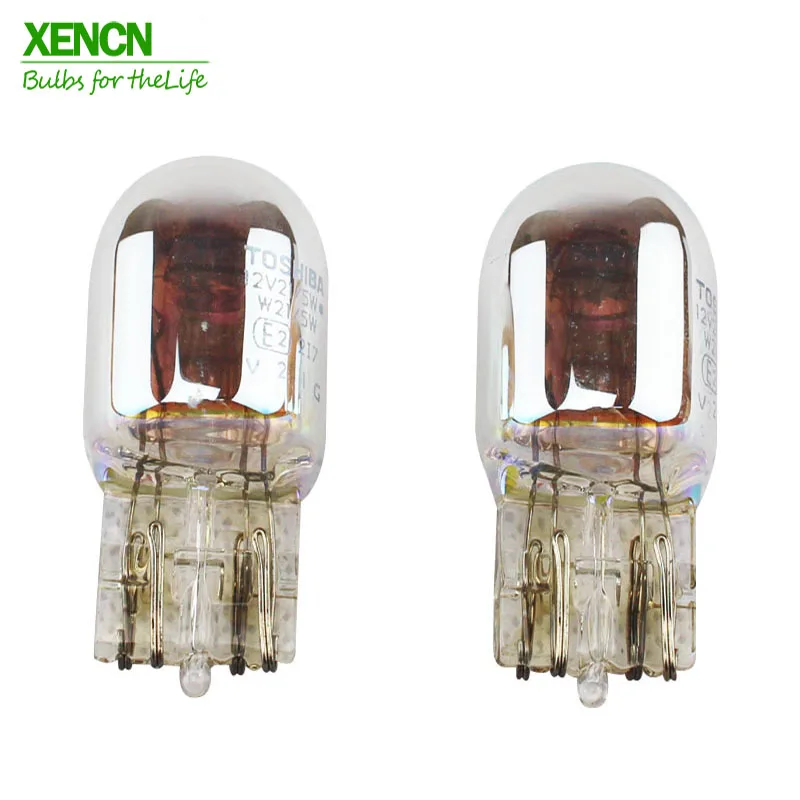 Xemcn W21/5 Вт T20 12V 21/5 Вт автомобильный сигнальный светильник s 1891 Авто Wedge bulb тормозной светильник отличное качество упаковка, лампы,, комплект одежды из 2 предметов