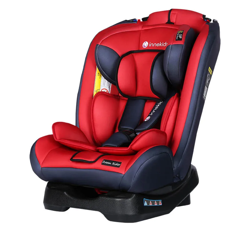 Innokids детское автомобильное кресло безопасности Isofix интерфейс жгут регулируемое детское сиденье безопасности автомобильное кресло-бустер бренд 0-12 лет - Цвет: red