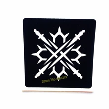 Классные мечи тотемная повязка тату трафареты для Аэрограф Для блесток живопись тату паста наклейки водонепроницаемый хна тату шаблон