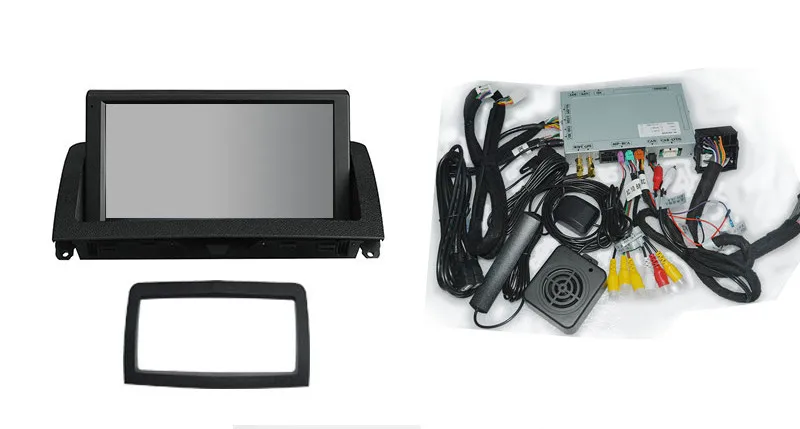 Discount 8" Android 7.1 Car Multimedia Player for Mercedes Benz C Class W204 2007-2011 with GPS Navigation DVD USB AUX SD WiFi 3G 4Core 8