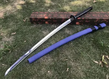 

High Quality Japanese Sword Razor Sharp HRC60 Spring Steel Samurai Katana Full Tang Can Cut Bamboo