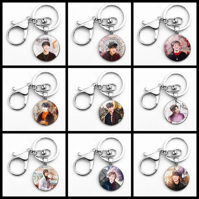 

Kpop 2019 new Explosion Stray Kids Time Keychain Chain Pendant Gift Drop Ship