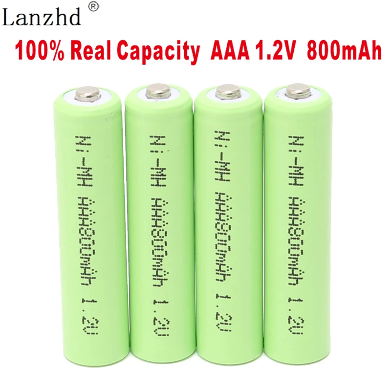 

4PCS-40pcs AAA Rechargeable Battery AAA 1.2V Batteries 3A 800mah Ni-MH Rechargeable batteies for Remote Control Toy