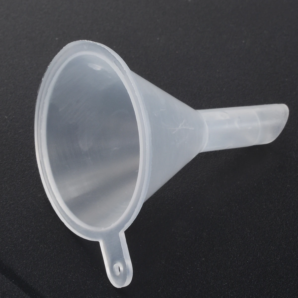 5pcs Clear Mini Plastic Funnels Perfume Diffuser Oil Liquid Filter Lab Filling Tool For Home Kitchen Supplies