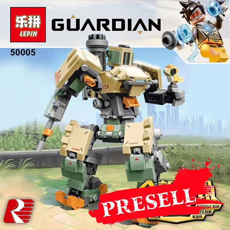 

Lepin 50005 Overwatching Games Compatible Legoing 75974 Bastion Model Set Building Blocks Bricks Educational Toys Christmas Gift