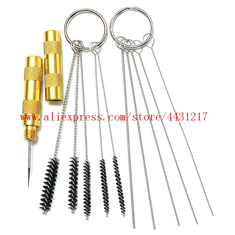 Tattoo-Art-Accesories-Airbrush-Spray-Gun-Cleaning-Repair-Tool-Kit-Needle-Brush-Set-Professional (1)