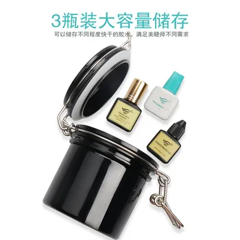 

Eyelash studio Activated Carbon Eyelash Glue Storage Tank Eyelash extensions Tools Makeup False eyelashes for Esthetics room