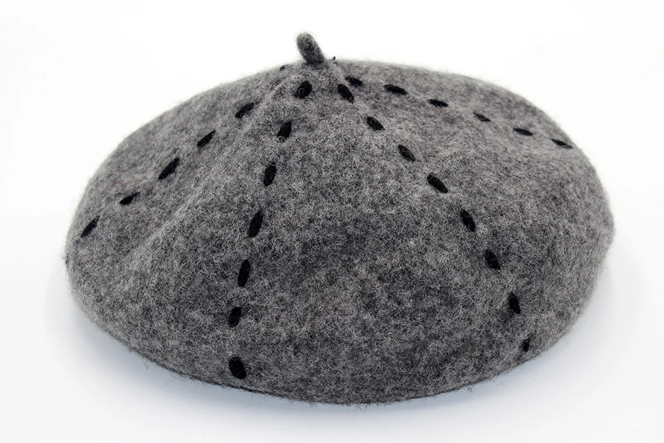 Womens Beret Wool Hat High Quality 2018 New Hat Berets For Girls Casual Warm Women Winter Hats Beanies (19)