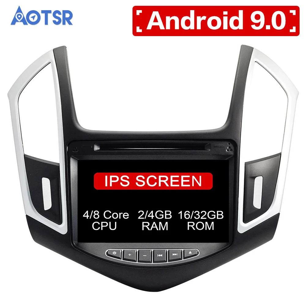 

Android 9.0 8core Car GPS Navigation DVD Player For Chevrolet CRUZE 2012-2015 Automedia Headunit Multimedia radio tape recorder