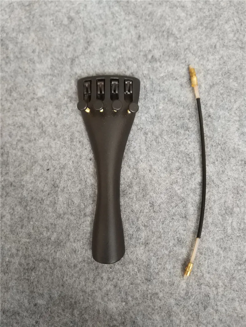 

High Quality Violin 1/4 1/2 3/4 4/4 Carbon Fiber Violino Fiddle Tailpiece Tailgut 4 Fine Tuners Parts Accessories Free Shipping