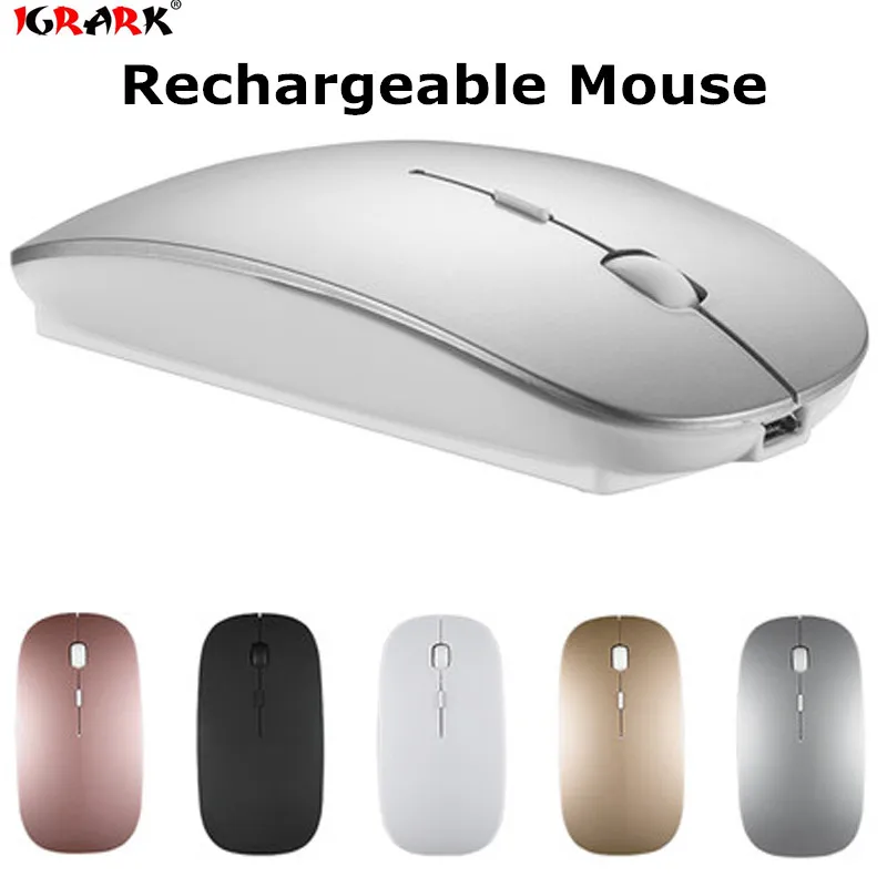 

Wireless Bluetooth 4.0 Mouse for Microsoft Surface Pro 3 Pro 4 Rechargeable Mice Optical 1600 DPI Bluetooth 4.0 Silent Mouse
