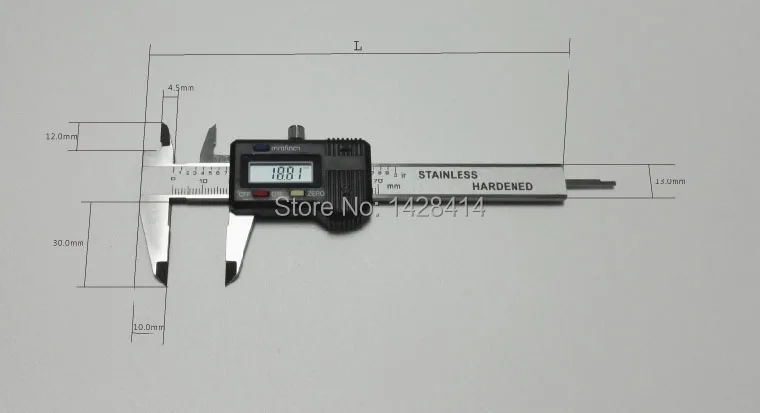 0-50 мм/0,01 мм карманный мини цифровой штангенциркуль Карманный штангенциркуль Мини цифровой штангенциркуль из закаленной нержавеющей стали штангенциркуль