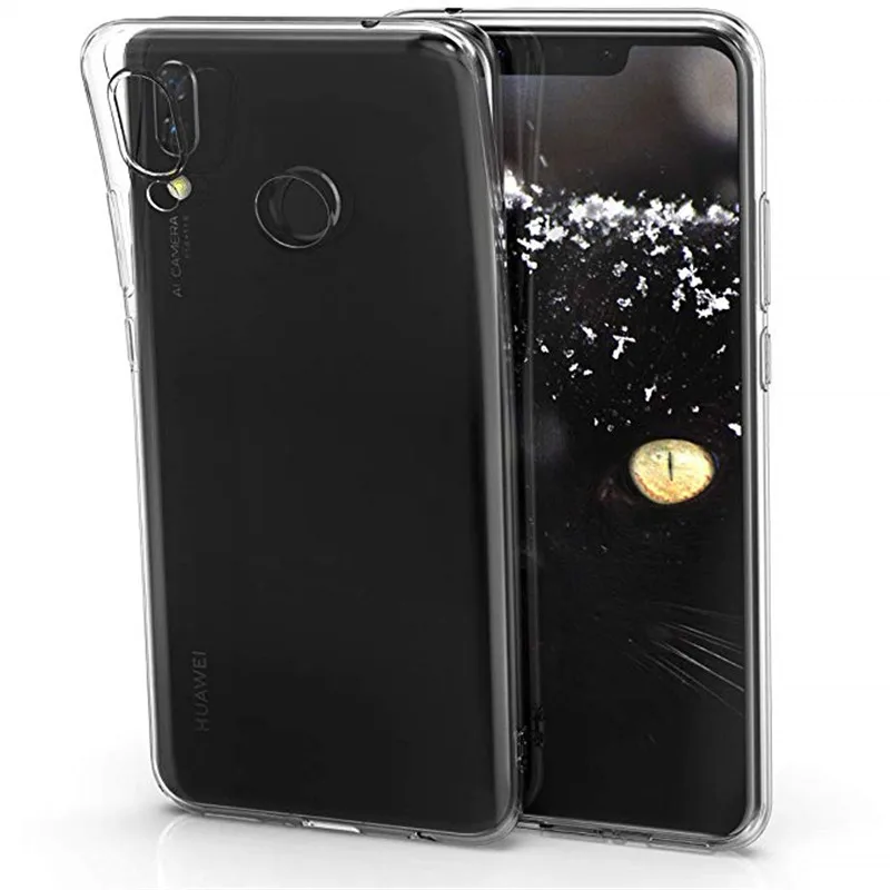 Мягкий прозрачный силиконовый чехол из ТПУ для Huawei Nova 3 PAR AL00 LX1 задняя крышка 6