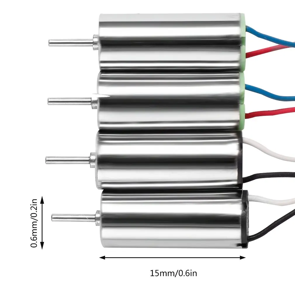 4 шт./компл. coreless CW КНО Двигатель оси Модель самолета Двигатели подходит для inductrix крошечные Whoop yh-17