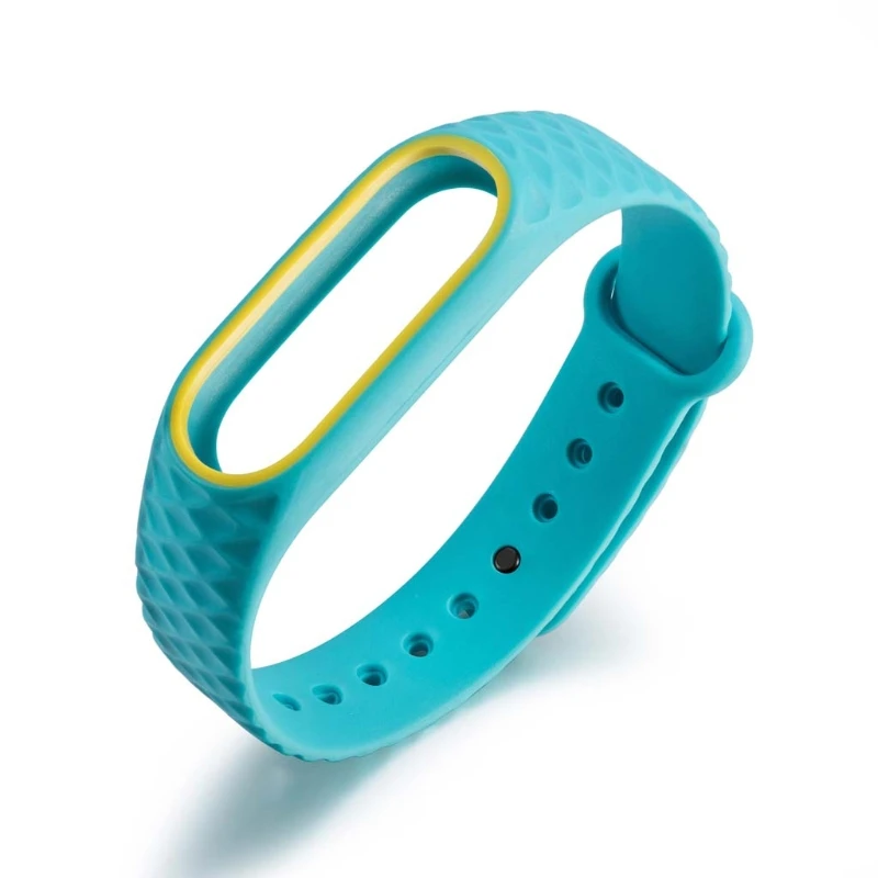 Сменный Браслет OOTDTY с ромбическим силиконовым ремешком для Xiaomi MI Band