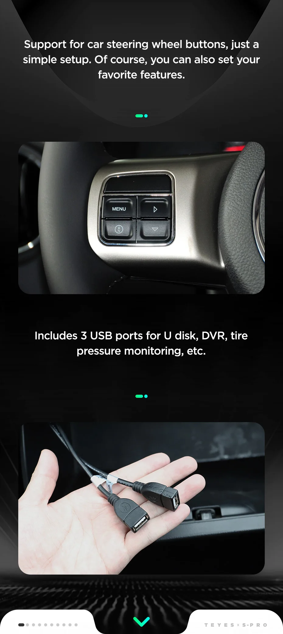 Sale TEYES SPRO For Jeep Compass 1 MK 2009 2011 2012 2013 2015 Car Radio Multimedia Video Player Navigation GPS Android 8.1 No 2din 6