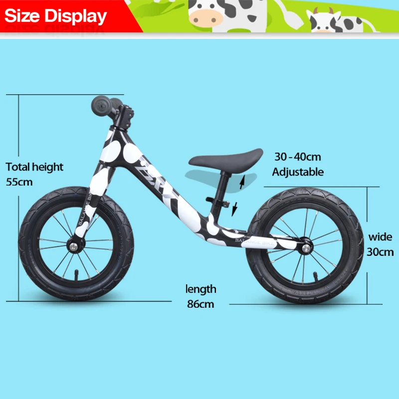 Top The latest ultra-light child balance bicycle/carbon fiber bicycle in 2018 is suitable for walkers of 2~6 years old children. 1