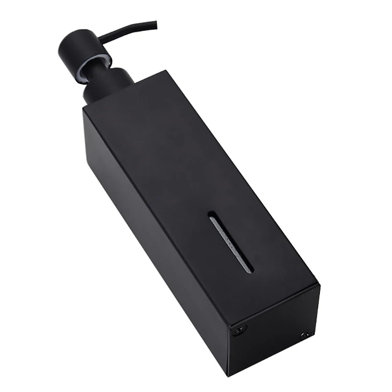 Billige GTBL Neue Edelstahl Handgemachte Schwarz Flüssigkeit Seife Dispenser Bad Zubehör Küche Hardware Bequem Moderne