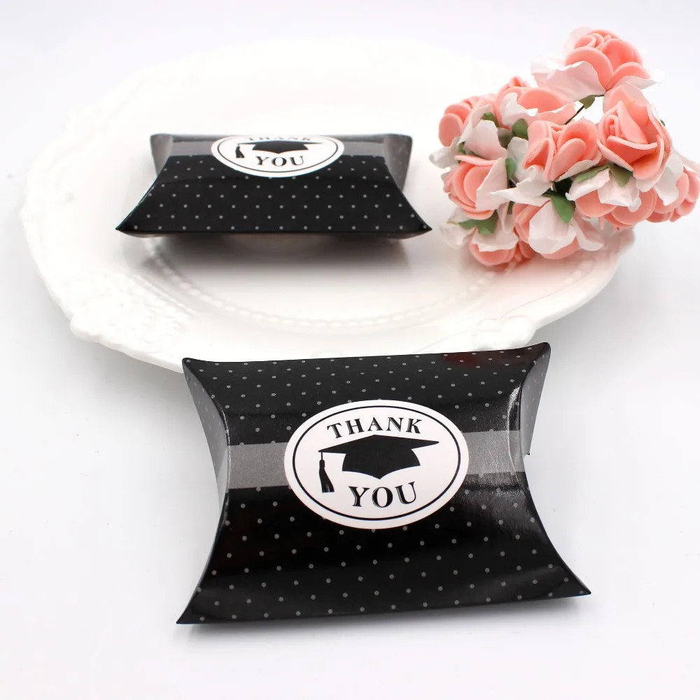50PC Graduation Party Favor Candy Box Promotion Thank you Candy Box
