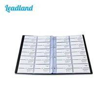 Kingfom Classical Large Capacity PU Leather Business Card Holder Card Collection Book 300 Cards 1495