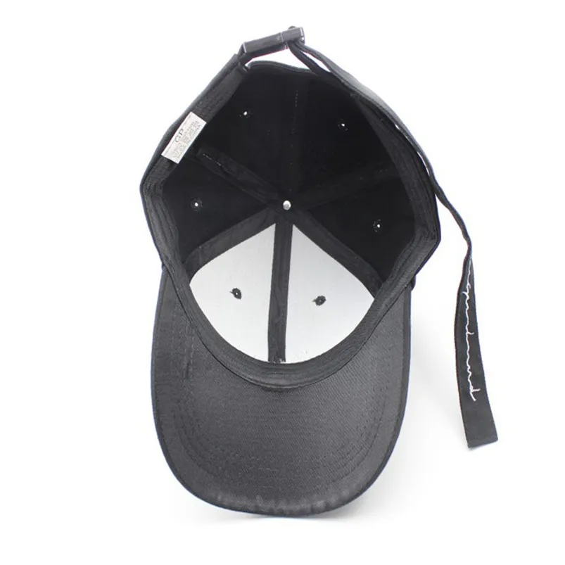 2019 Baseball caps for men and women Korean version of summer outdoor tide cross streamers embroidered hats H11 (5)