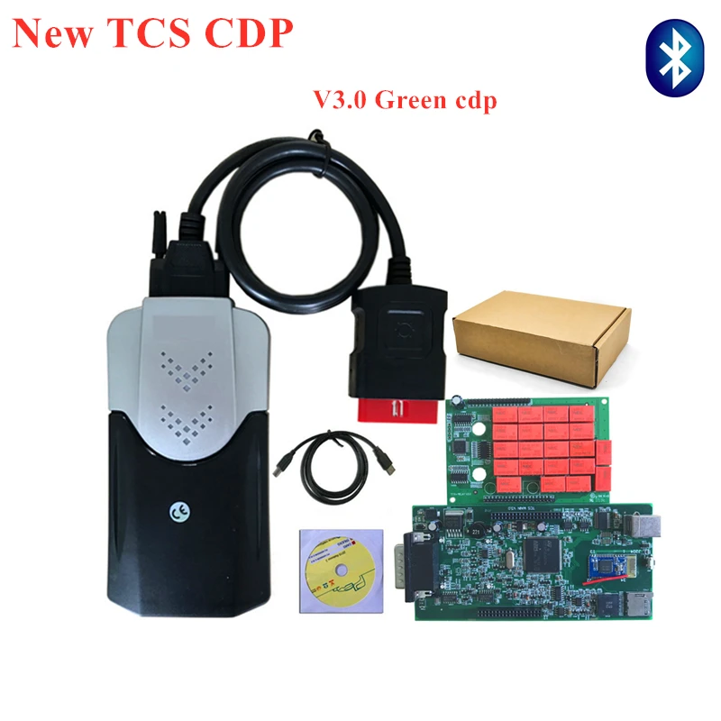

Best quality v3.0 Green pcb VD ds150e cdp Scanner with bluetooth 2015.3 version with keygen for delphi diagnostic tool Free ship