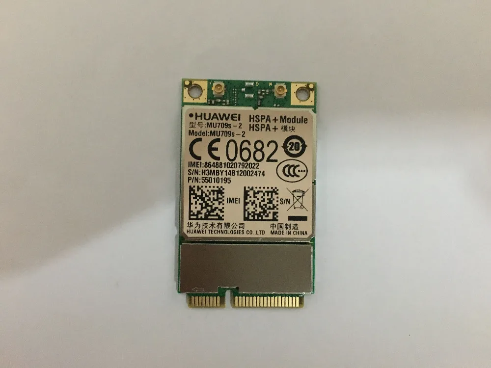 2 шт./лот MU709s-2 Mini-PCIe HSPA + UMTS двухдиапазонный 3G беспроводной moudle 100% новый и