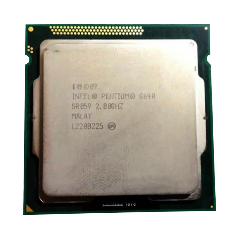 Intel Pentium G640 cpu 3 M/2,80 GHz LGA 1155 TDP 65W H61 B75 81 B85 материнская плата имеет Pentium Dual Core g2030 cpu распродажа