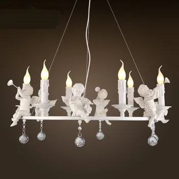 

Multiple Chandelier angel is still the modern living room bedroom creative personalit pendant lamps ZA ZX43
