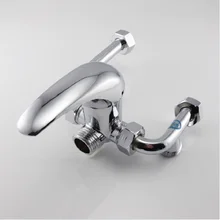 Полностью медный Электрический водонагреватель смесительный клапан u-типа смесительный клапан смеситель для душа смеситель для горячей и холодной смеси кран