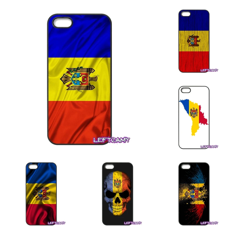 #*Cheap world flying natioal Moldova Flag Hard Phone Case Cover For iPhone 4 4S 5 5C SE 6 6S 7 8 Plus X 4.7 5.5 iPod Touch 4 5 6