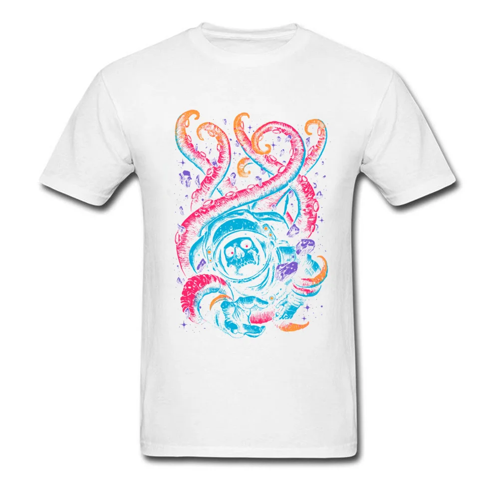 Lost Pure Cotton Top T-shirts for Men Short Sleeve Hip hop Tops & Tees Plain Father Day Round Collar Tee-Shirts Design Lost white