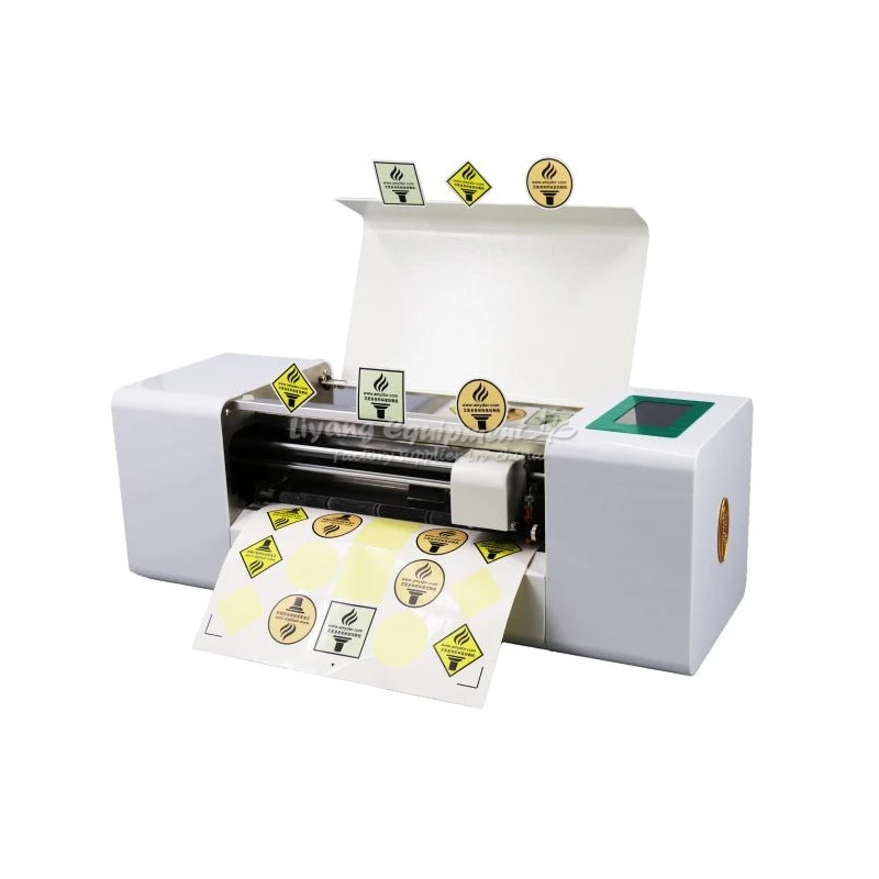 

Touch Screen Control Mini Digital Automatic Label Die-cutting Machine LY 388A with Auto Paper Feeding