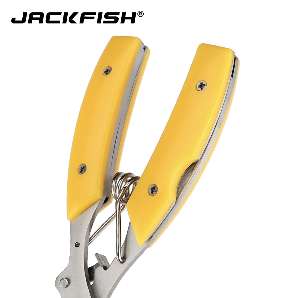 JACKFISH портативные 2 цвета складные многофункциональные рыболовные плоскогубцы из нержавеющей стали ножницы леска резак удалить инструменты для ловли с крюка