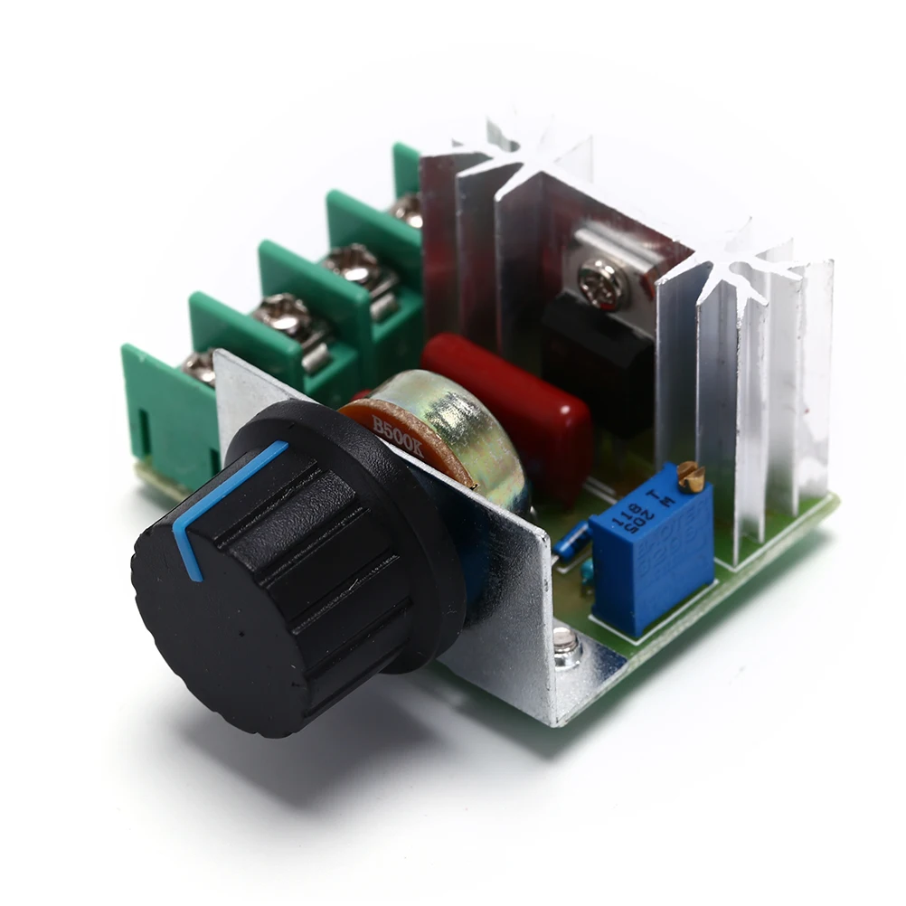 2000W Thyristor font b Electronic b font Dimmer 220V Silicon Controlled Rectifier SCR Voltage Regulator Speed