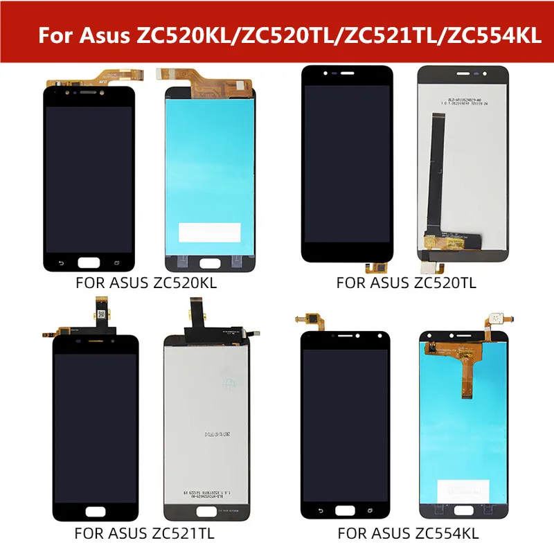 

Asus ZC520KL Full Screen LCD Display Touch Screen digitizer Assembly For Asus ZenFone ZC520KL/ZC520TL/ZC521TL/ZC554KL LCD screen