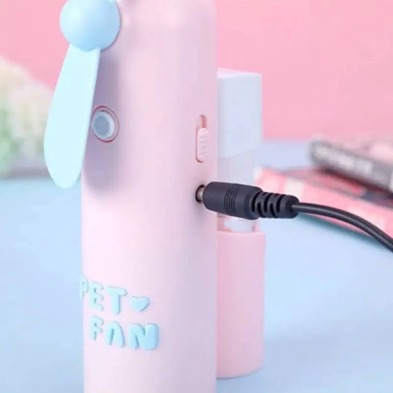 Портативный мини-вентилятор портативный запотевающий USB вентилятор перезаряжаемый Персональный вентилятор для внутреннего наружного путешествия