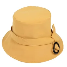 Сезон: весна–лето модная складывающаяся Кепка шляпа от солнца Женская Ведро Кепки s Рыбацкая шляпа женский H3