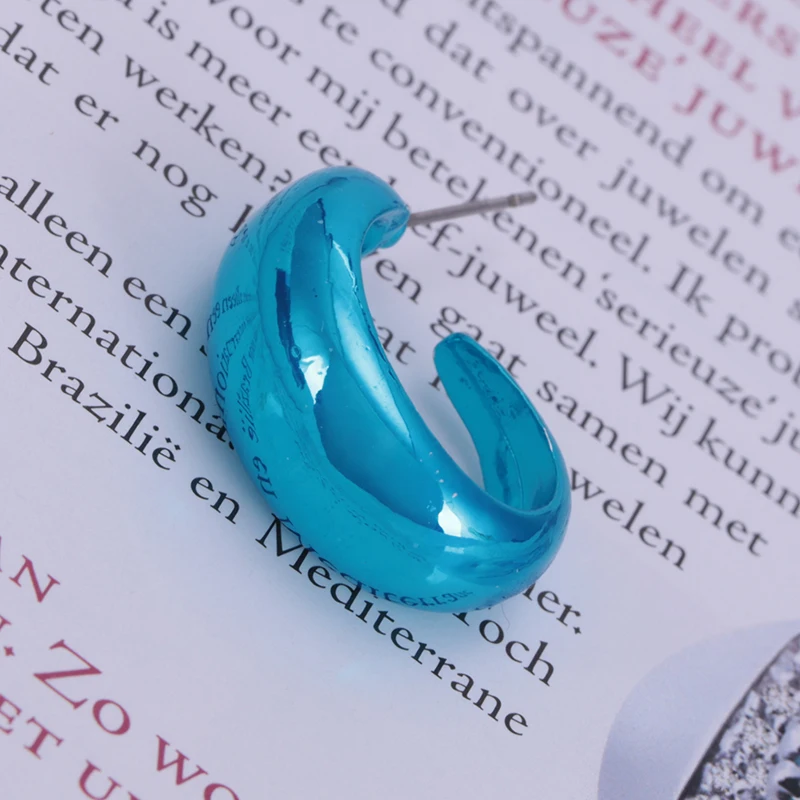 Earrings for woman oorbellen Beautiful color 2018 New Colorful (2)