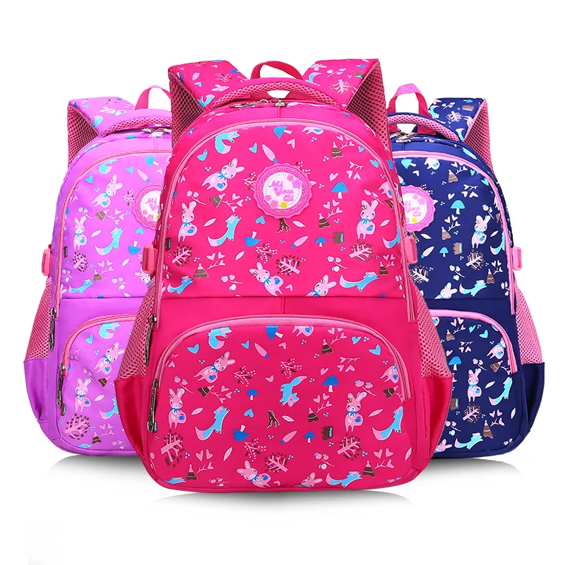 

Children School bags Girls Primary Backpack Kids Orthopedic school backpcak princess schoolbags kids mochilas escolar infantil